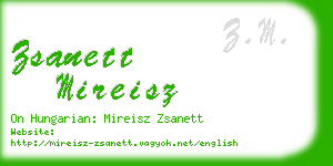 zsanett mireisz business card